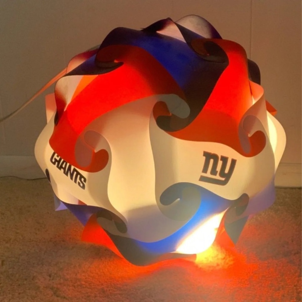 New York Giants NFL Hanging Lamp